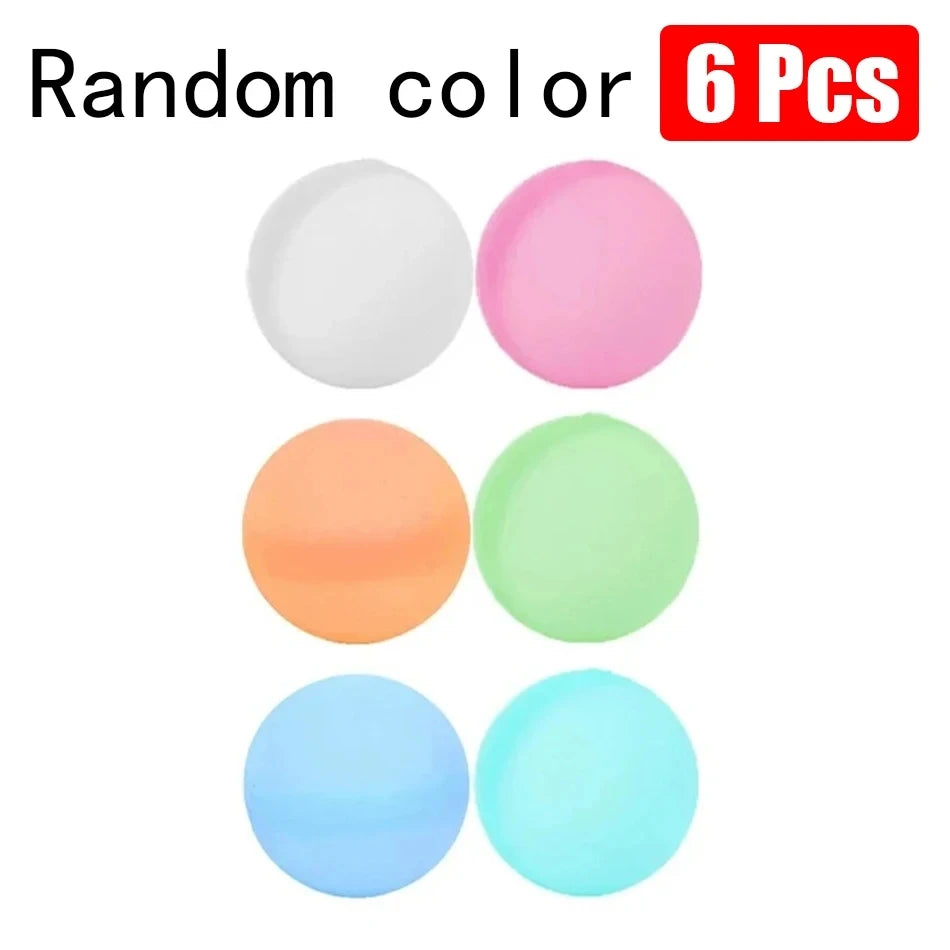 Reusable Water Balloons Toys Quick Fill Sealing Water Bomb for Summer Games Adults Outdoor Activities Toy Gifts