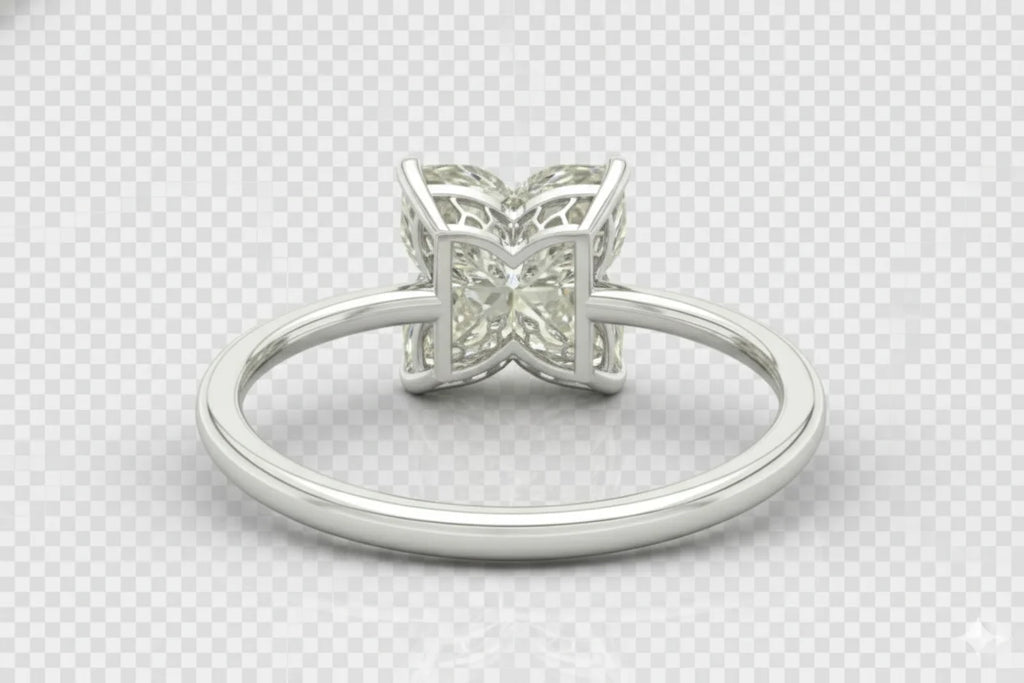 Custom Lily Flower Shape Loose Lab Grown Diamond 1 Carat 2 Carat 3 Carat DEF VVS HPHT CVD Certified Wholesale Price