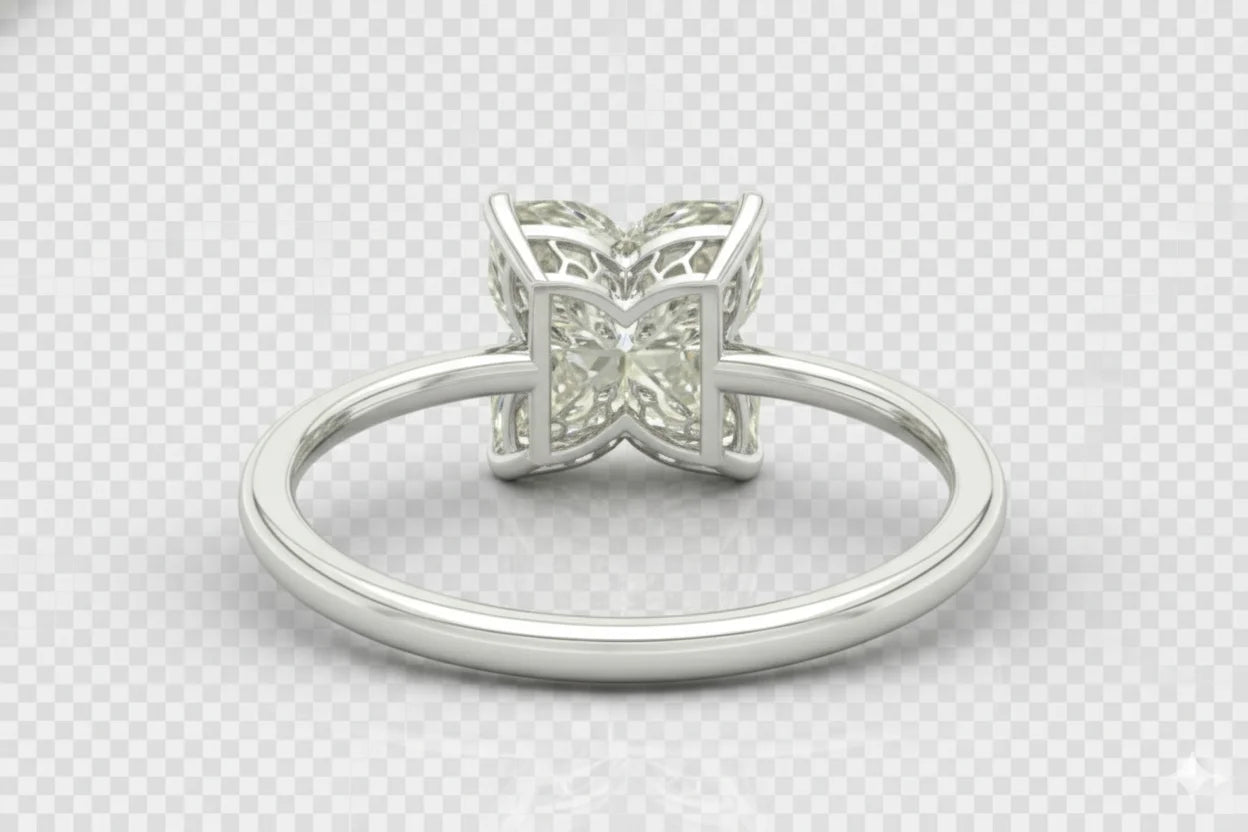 Custom Lily Flower Shape Loose Lab Grown Diamond 1 Carat 2 Carat 3 Carat DEF VVS HPHT CVD Certified Wholesale Price