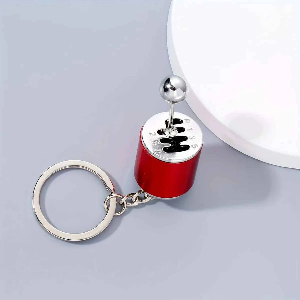 1 piece men's creative car modification shift keychain stress toys desk toy  anti anxiety stress reliever toys
