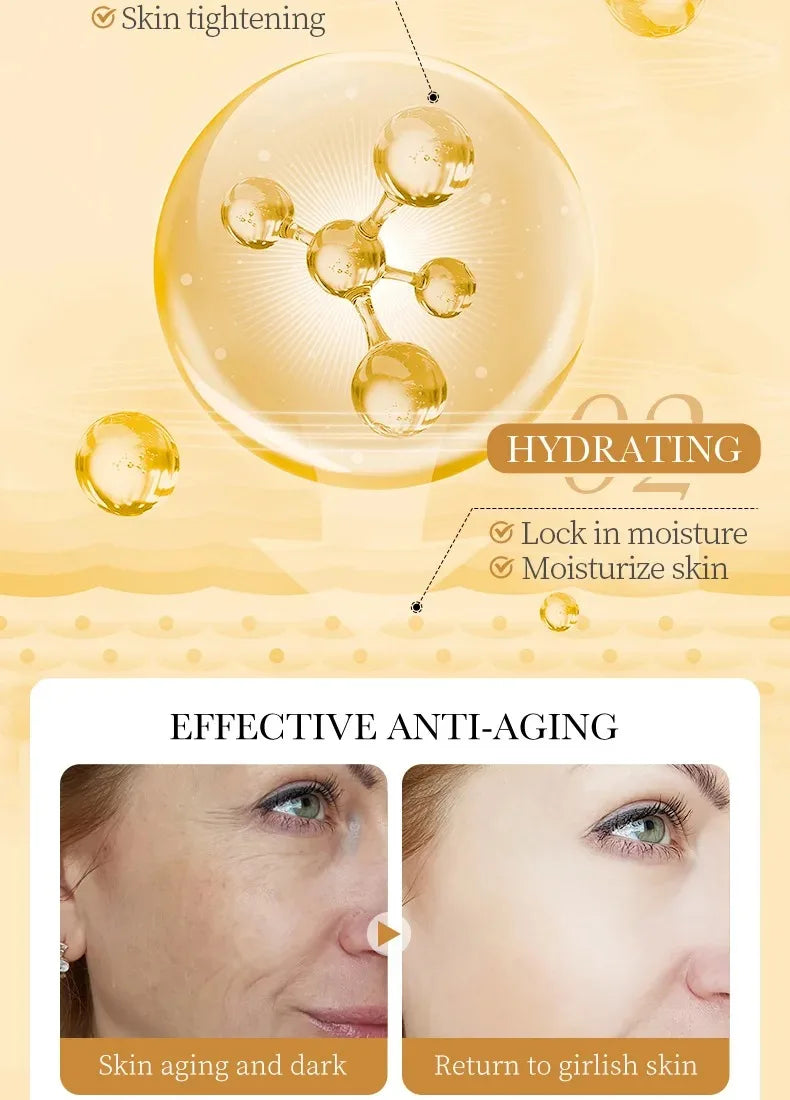 SADOER Collagen Firming Face Cream Skincare Moisturizing Hydrating Beauty Face Creams Faical Cream Beauty Face Skin Care Product