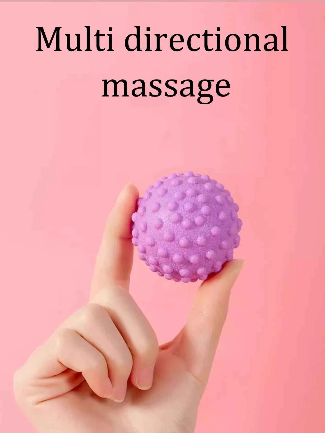 TPR Posture Master Yoga Ball Waist and Back Foot Massage Ball Fascia Ball Raised Point Massage Ball