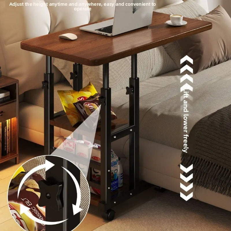 Reading Desk Computer Desk Bedside Small Table Board, Laptop Holder, Bedside Table, Reading Office Artifact Gaming Desk
