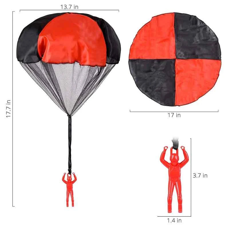 Parachute Toys for Kids Tangle Free Outdoor Flying Parachute Men Outside Toy Easter Basket Idea Unique Boy Girl Gift Kids Crafts