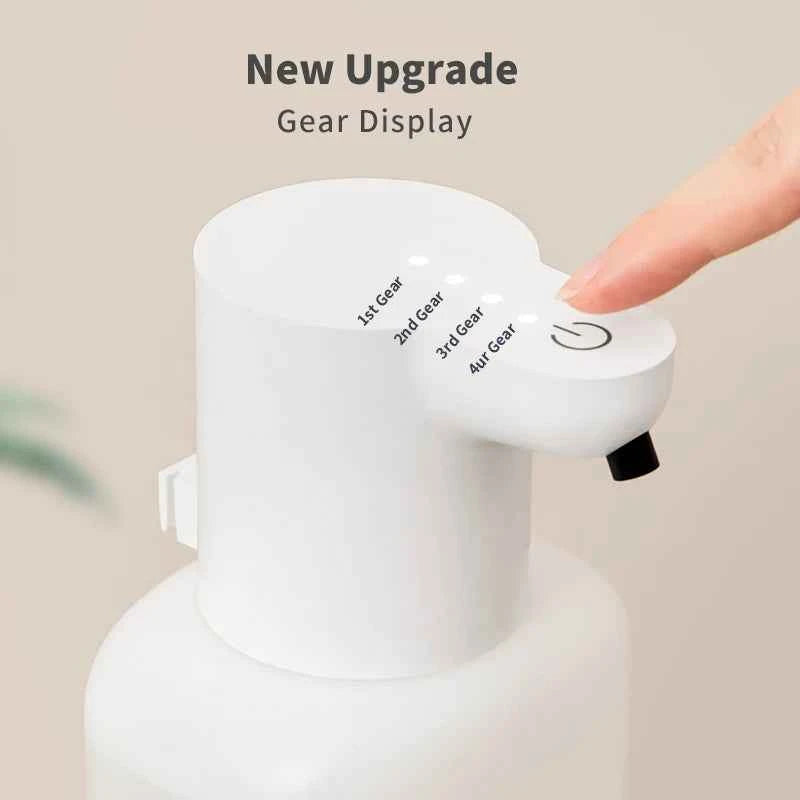 New Wall Mounted Automatic Soap Dispenser Foam Smart Hand Washing Machine 500ml Liquid Rechargeable Bathroom Induction Sensor