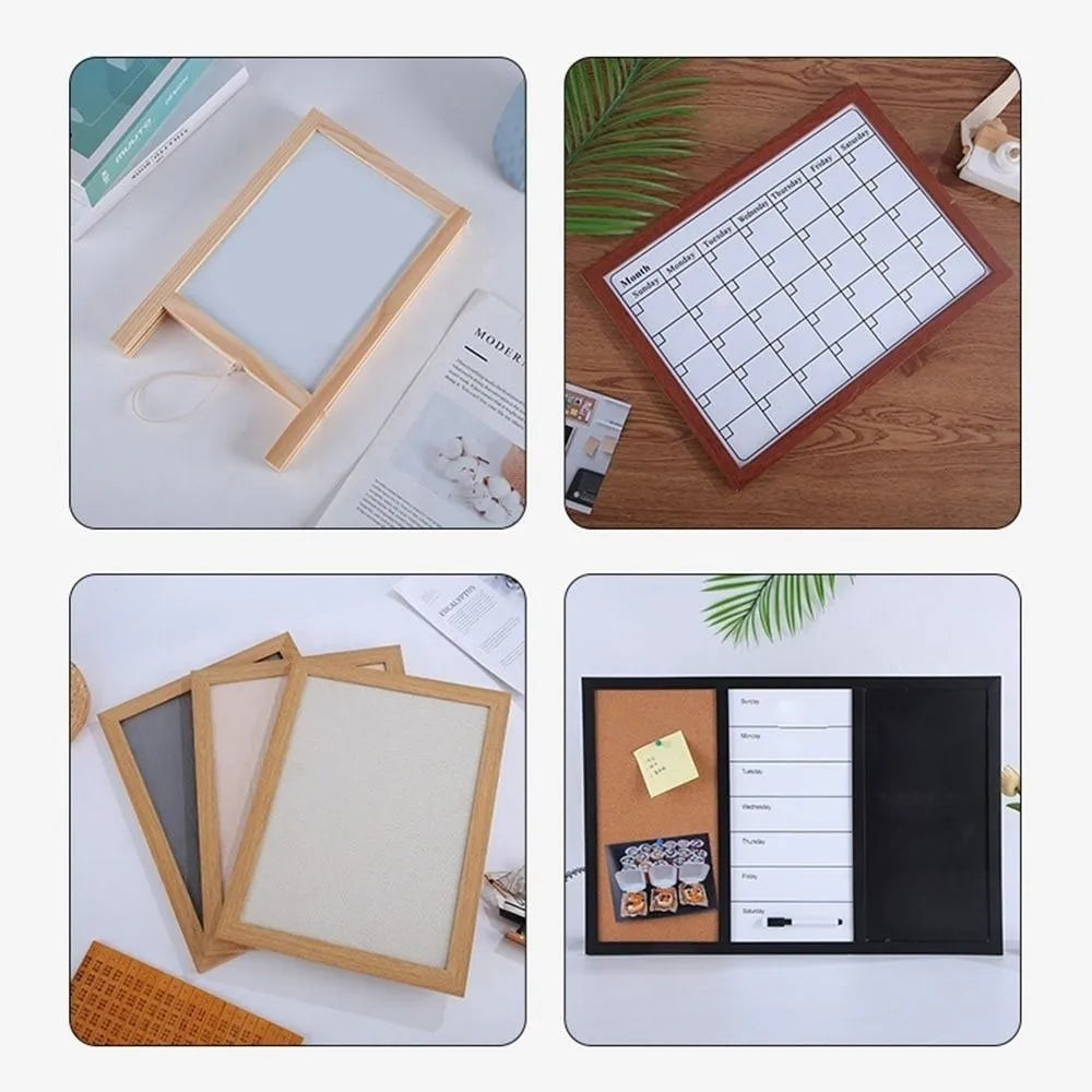 Home Decor DIY Cork Display Panel Soft Wood Cork Board Decorative Hanging Photo Background