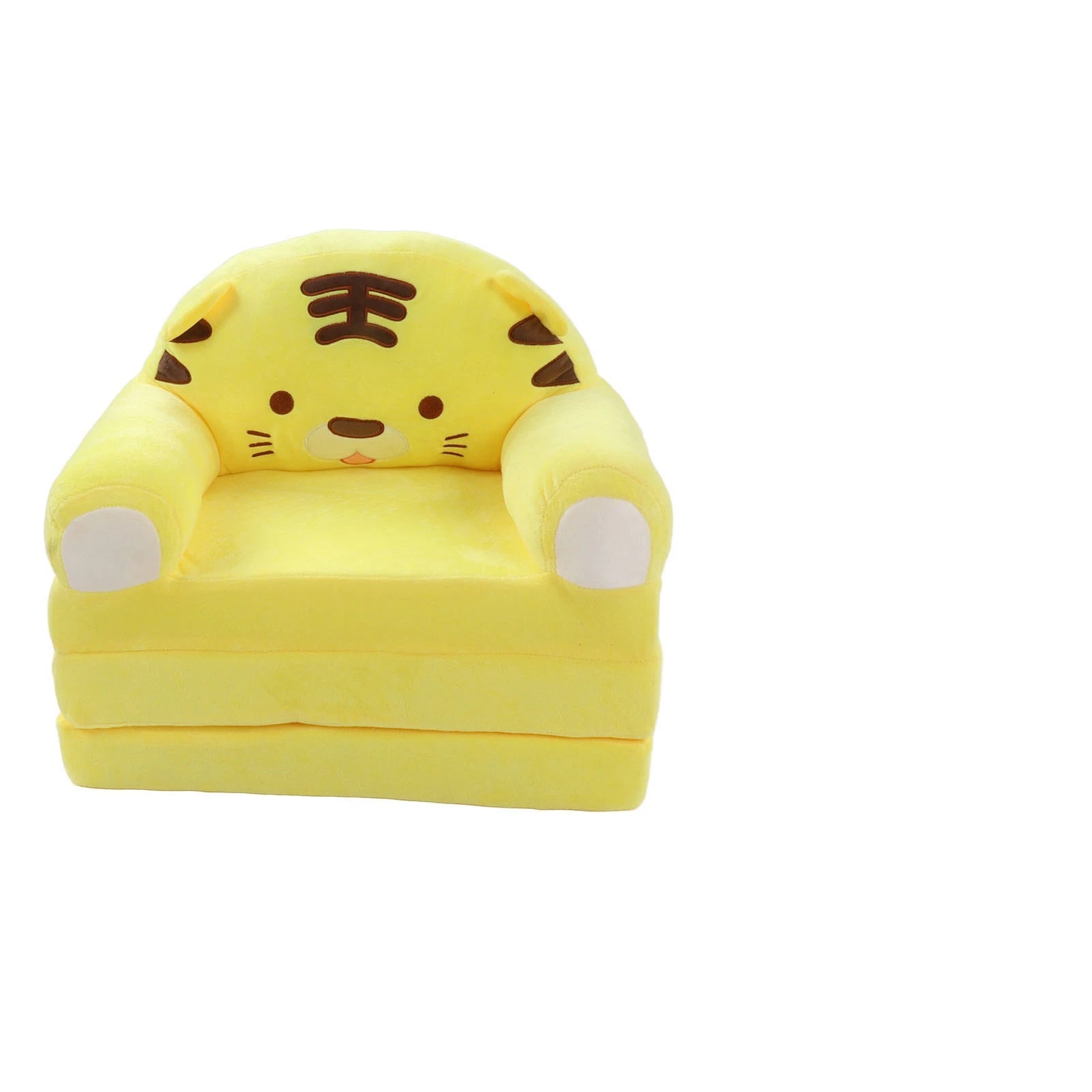 Cartoon Foldable Kids Sofa Kids Foldable Sofa Bed Humanize Washable Wide Armrest Comfortable for Living Room Children Foldable
