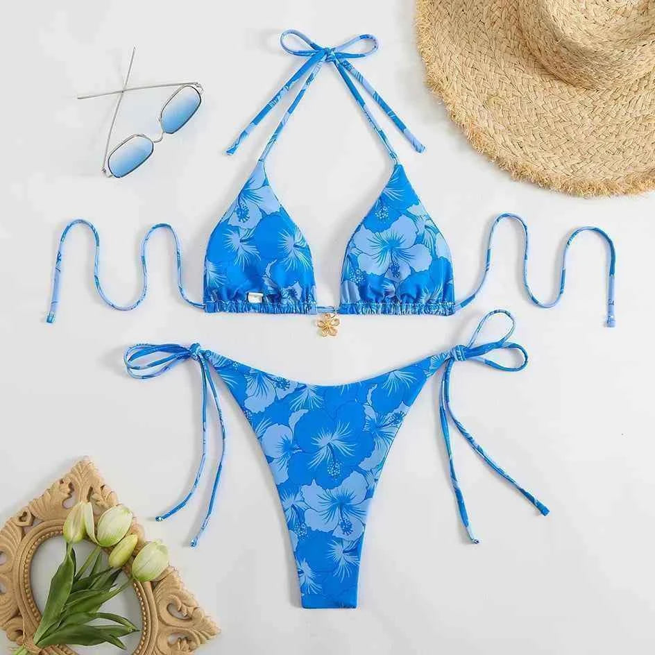 Sexy Micro Bikini Women's Swimsuit 2026 Trend Female Swimwear Two-piece Thong Bikinis Sets Beach Wear Swimming for Bathing Suit