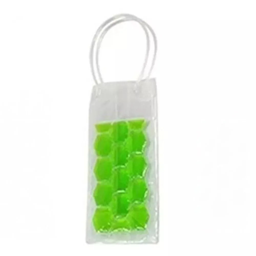 Portable Beer Iced Tote Bag Insulated Red Wine Handbag Outdoor Practical Portable PVC Gift Bag Wine Bottle Freezer Bag