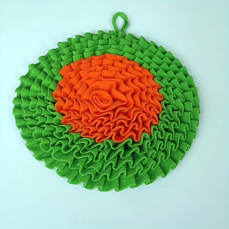 Dog Snuffle Mat for Dogs  Reduces Boredom & Anxiety Slow Eating & Smell Training Dog Brain Stimulating Toys  Small Dog Bed