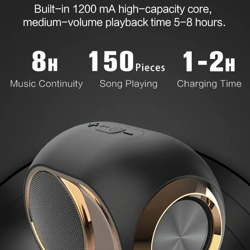 Portable Bluetooth Speaker Waterproof With Deep Bass