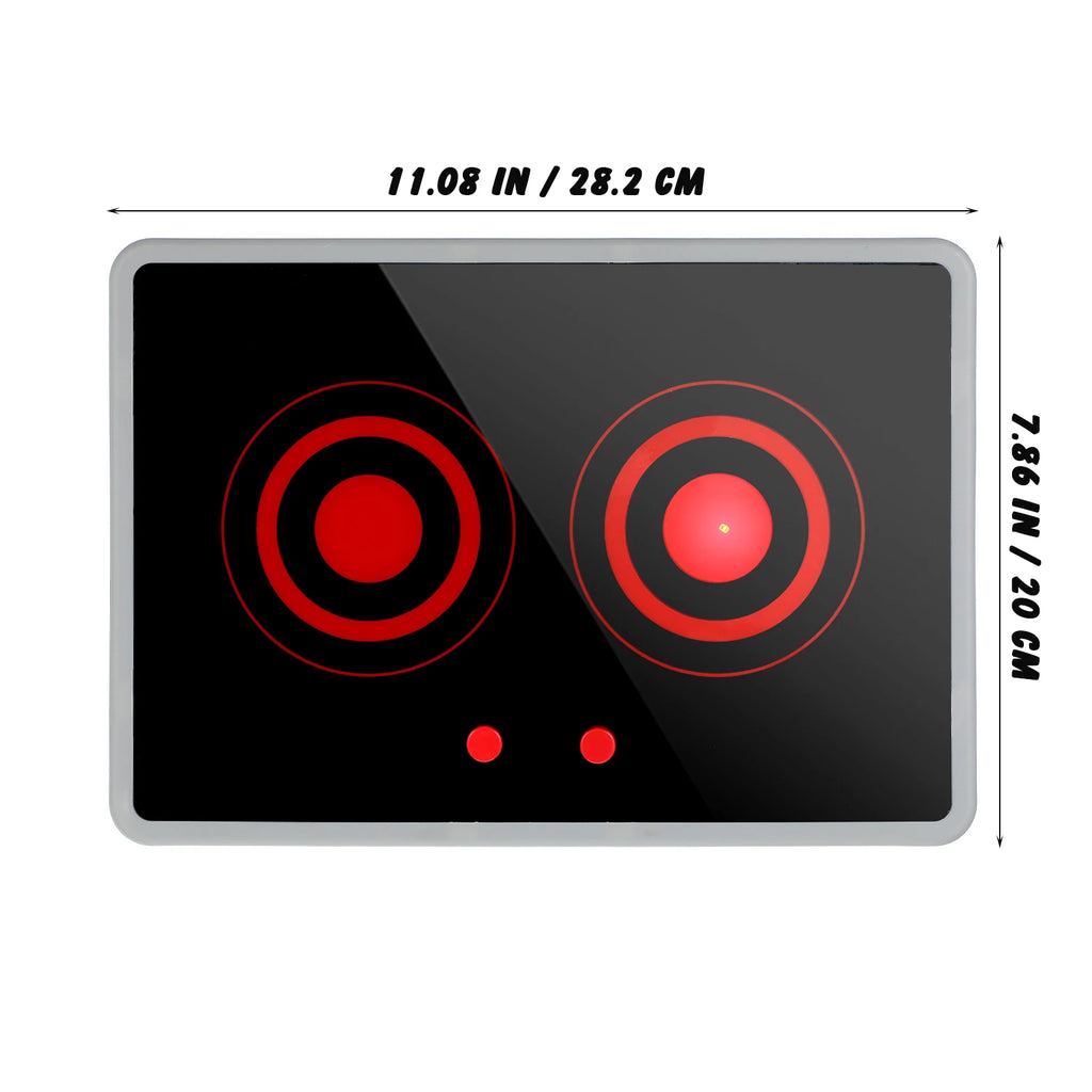 Kids Play Kitchen Appliance Realistic Induction Stove With Sound & Light Pretend Play Kitchen Toy For Toddler Operated Models