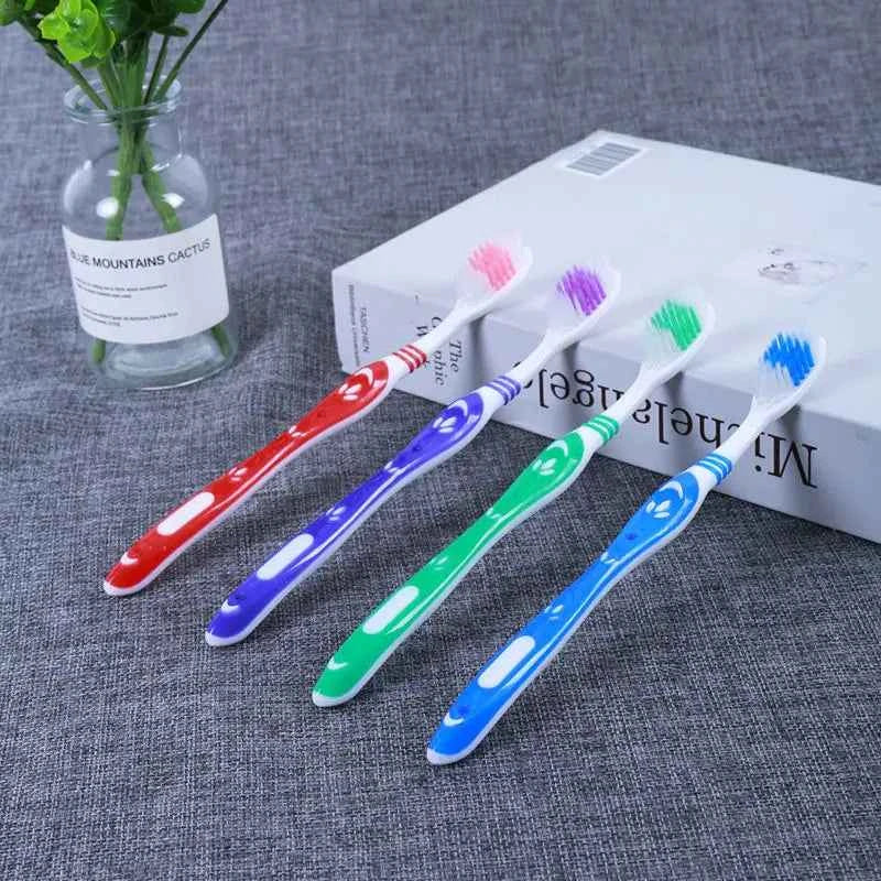 Soft Bristle Manual Toothbrush Set For Gentle Gum Care