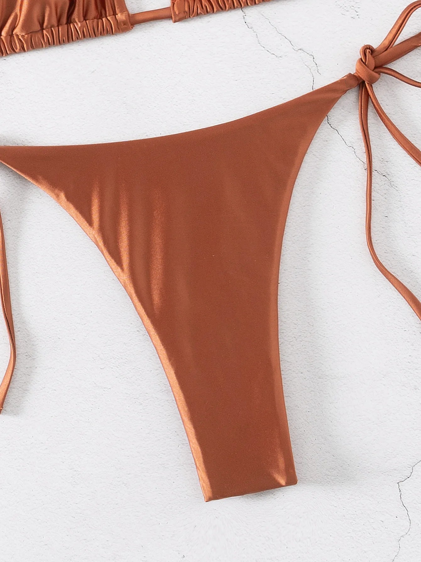 "2026 New Triangle Bikini Set - Floral Print Push Up Swimsuit & Brazilian Bottoms"