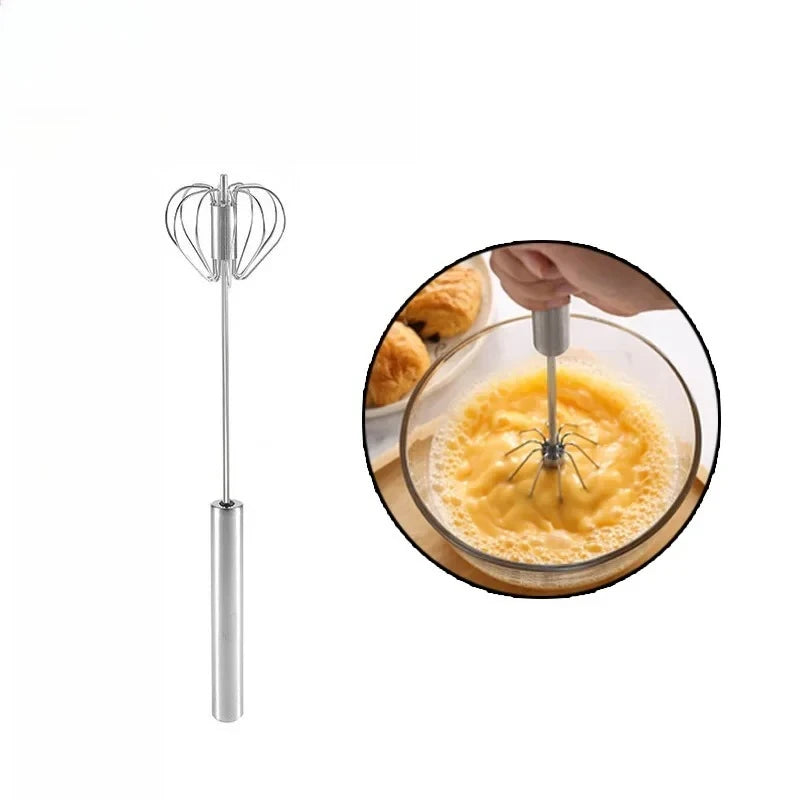 Semi Automatic Egg Beater, Rotating Cream Mixer, Household Manual Egg Beater, Baking Tool, Kitchen Tools