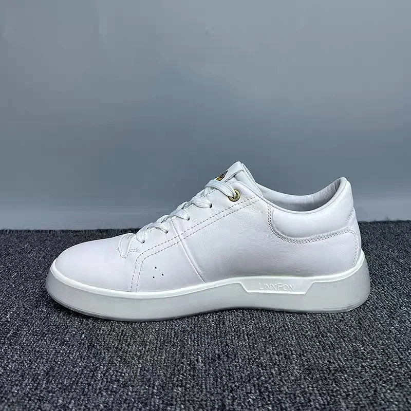 Skateboard Mens Shoes Genuine Leather Sneakers Casual Fashion Outdoor Running Sports Hiking Designer Luxury Mens Shoes