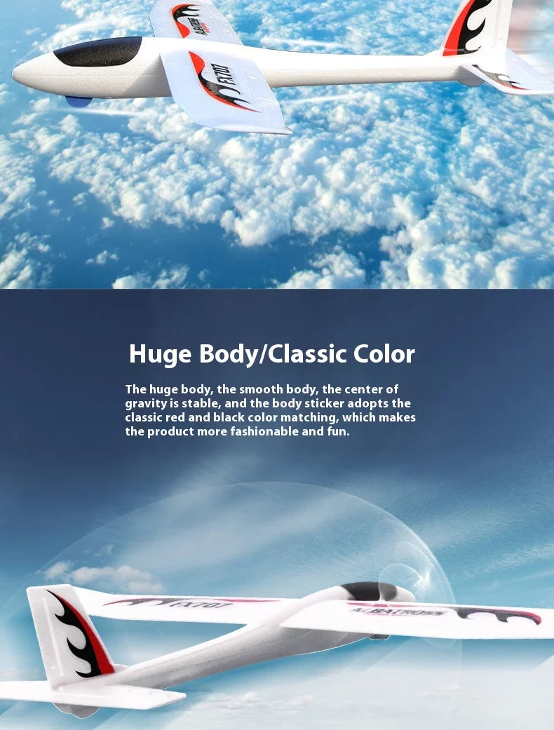 FX707S Aircraft Upgraded and Enlarged Version of Large-Scale EPP Foam Hand-Thrown Aircraft Model