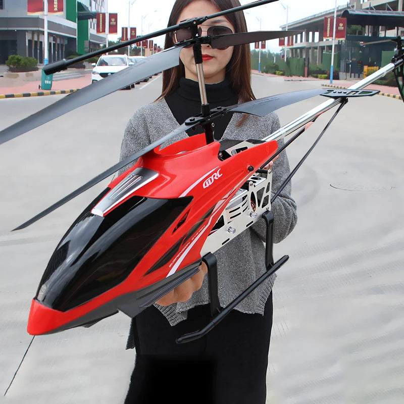 80cm Large Remote-controlled Helicopter Anti-falling RC UAV Durable Charging Model Toy Outdoor Aircraft Children's Birthday Gift