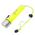Lampe de poche puissante super brillante pour la plongée, la chasse, LED haute luminosité, lumière d'extérieur pour le camping, étanche, mini lanterne d'éclairage portable