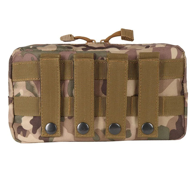 Tactical Molle EDC Tool Pouch Hunting Vest Dump Drop Pouches Outdoor Sports Fishing Camping Accessories Organizer EMT Waist Bag