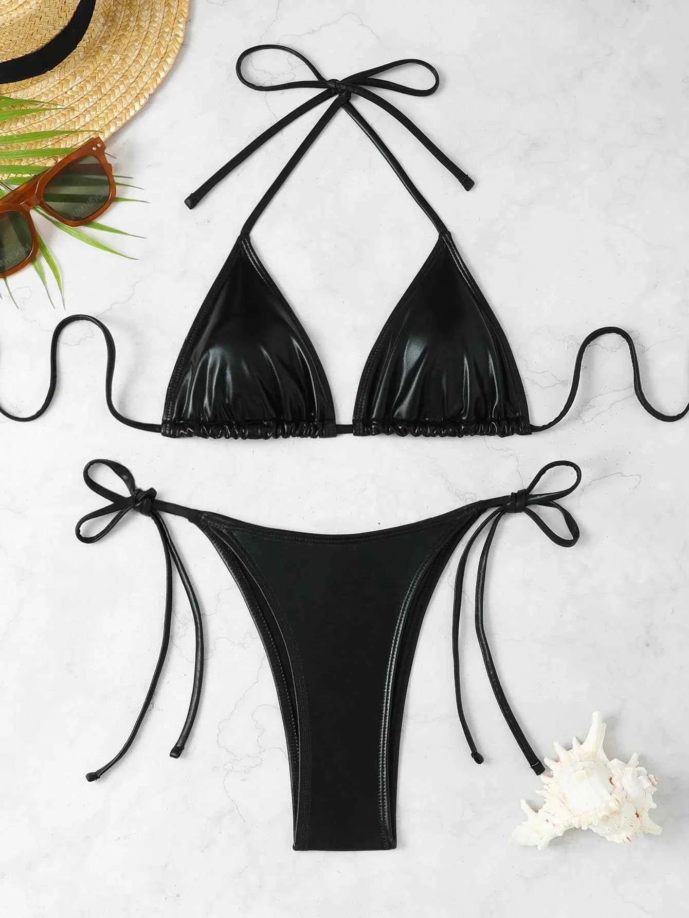 Women's Bikini Set, Sexy Two-Piece Swimsuit, Comfortable & Stylish Design, Perfect for Beachwear & Pool Parties