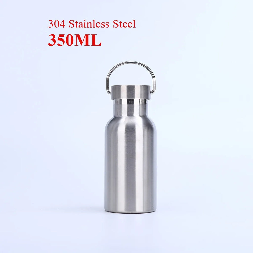 Stainless Steel Water Bottle 1 Liter Free Shipping Items, Drink Bottle for Sport Travel Cups,  500 750 1000ml Water Bottles