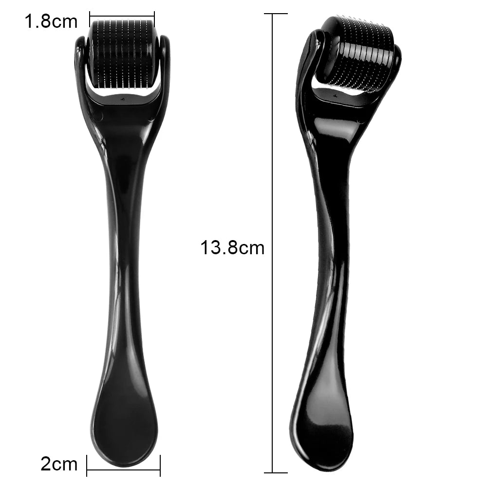 Derma Roller DRS 540 Facial Skin Care Dermaroller Titanium Micro Needle Roller for Hair Regrowth Beard Growth Face Beauty Device