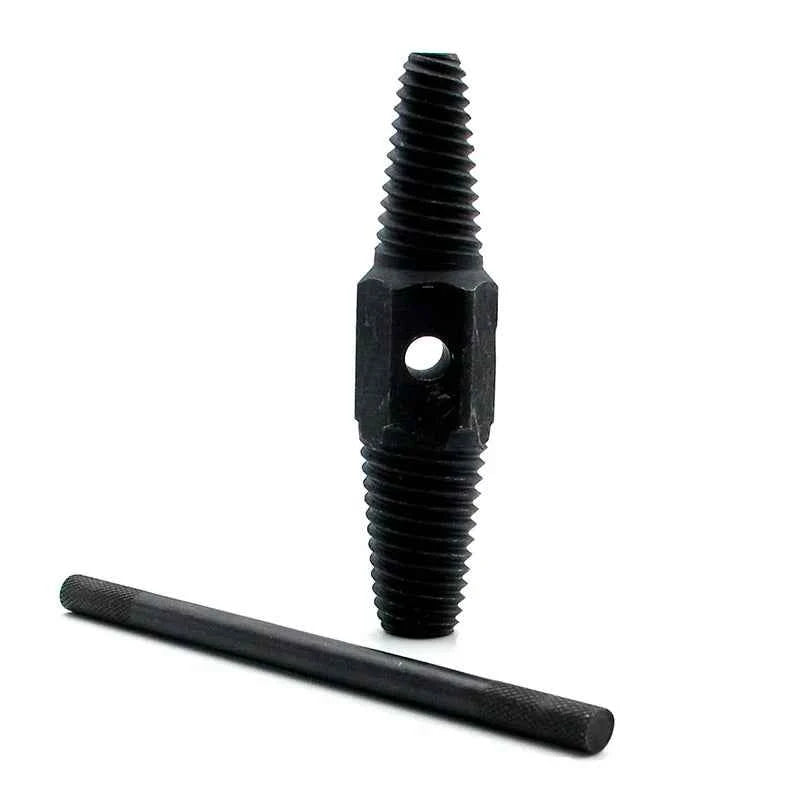 4/6 Split Dual Head Dual-purpose Faucet Extractor with Triangular Valve Broken Thread Sliding Teeth and Broken Head Extractor