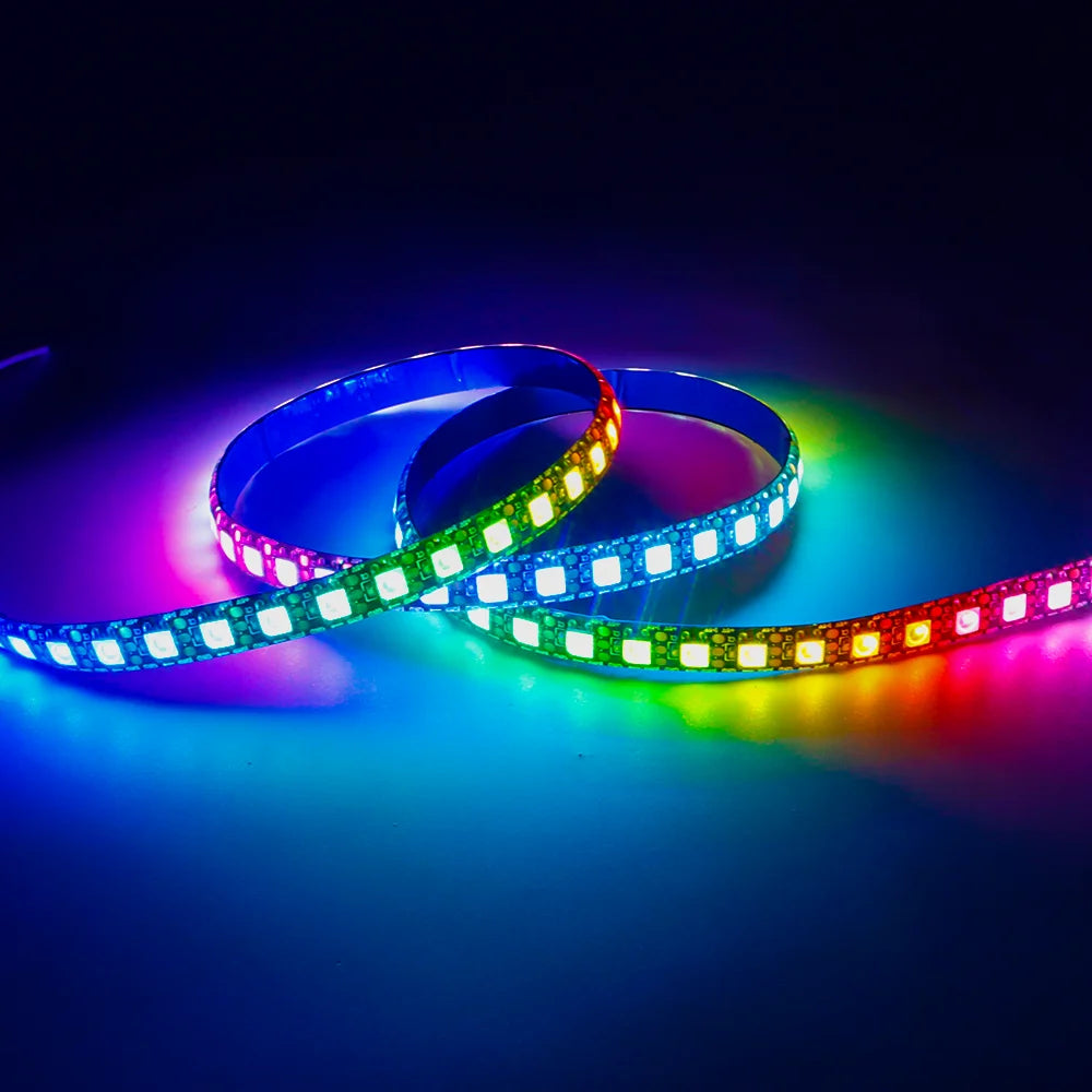 1-5M 144Leds/m WS2812B WS2813 WS2815 Led Strips 5050RGB Programmable Colored Running Flowing Led Strip Lights Led Ribbon DC5-12v