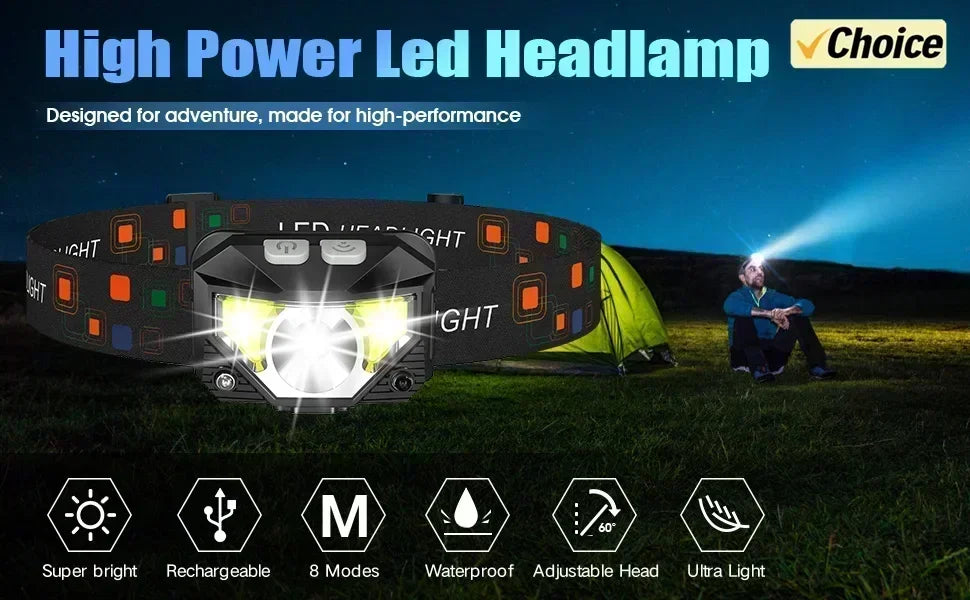 Mini USB Rechargeable LED Flashlights Portable Pocket Pen Clip light for Work Emergency Outdoors Waterproof Lantern with Magnet