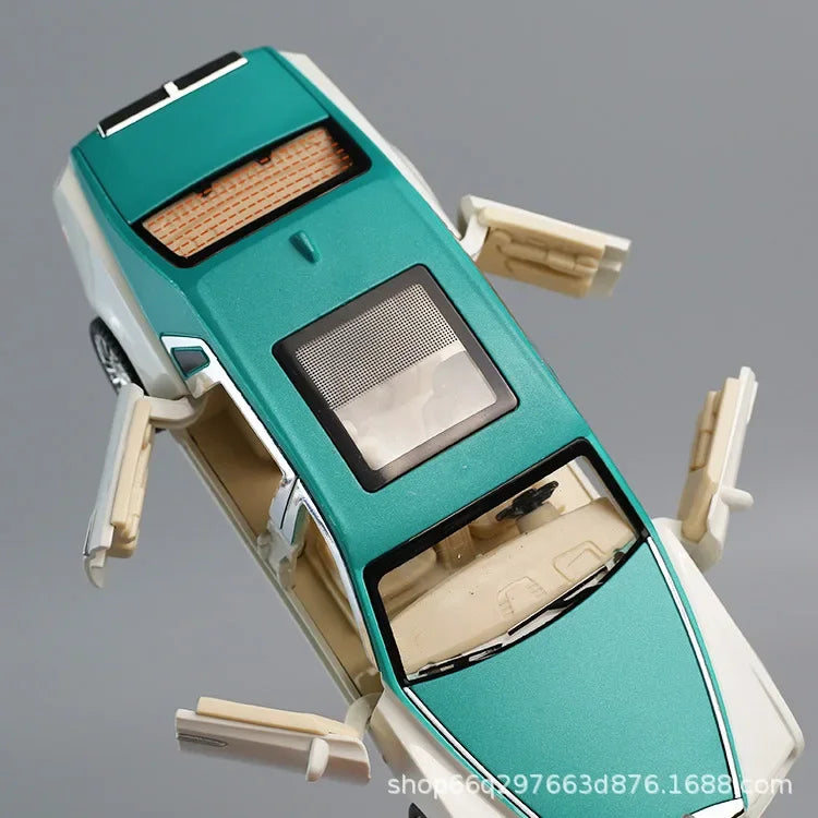 Kids Inertia Car Toy, Simulation Phantom Car Model with Door Opening, Sound & Light Music, Boys Early Educational Vehicle Gift