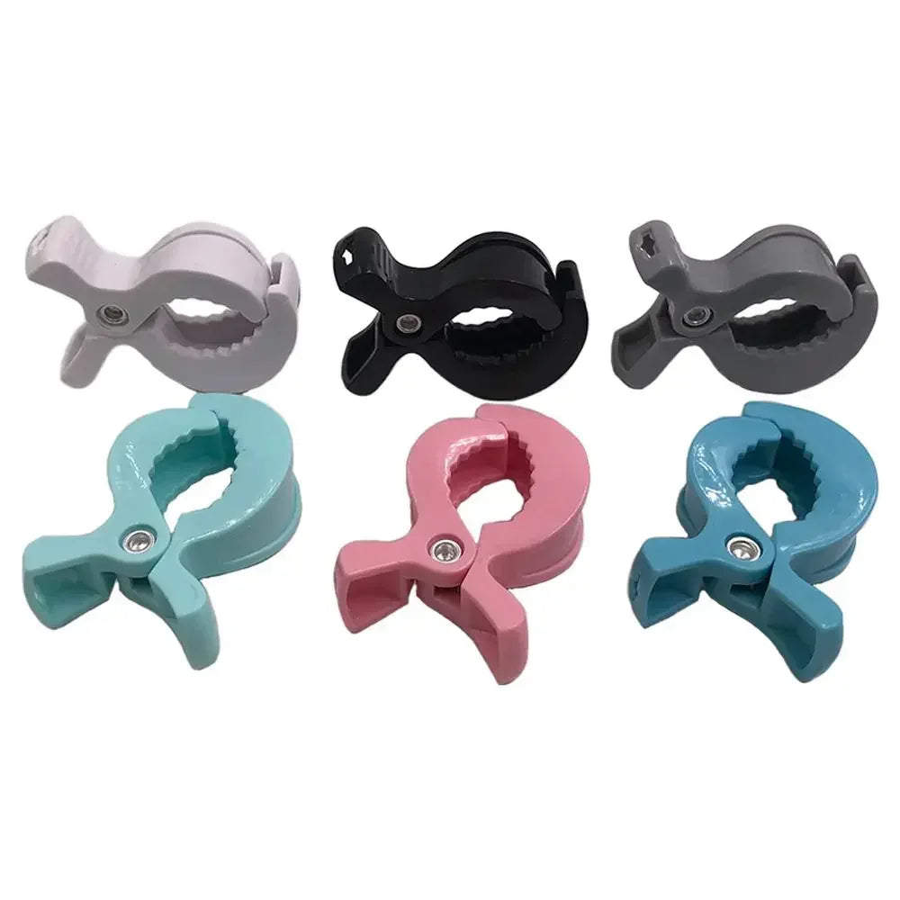 2pcs Baby Stroller Accessories Baby Stroller Clamp Alligator Clip Pram Peg Portable Stroller Hook Baby Car Seat Clips Toddler