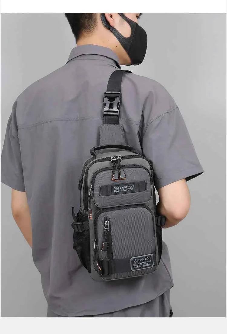 Fashion Men's Waist Packs Chest Bag High Quality Oxford Crossbody Bags For Men Fashion Casual Men Bag Handbag Male Chest Pack