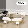 Computer Tower Stand, Adjustable Mobile CPU Stand,  Pc Floor Riser Stand，CPU Holder PC Tower Stand with Rolling Caster Wheels