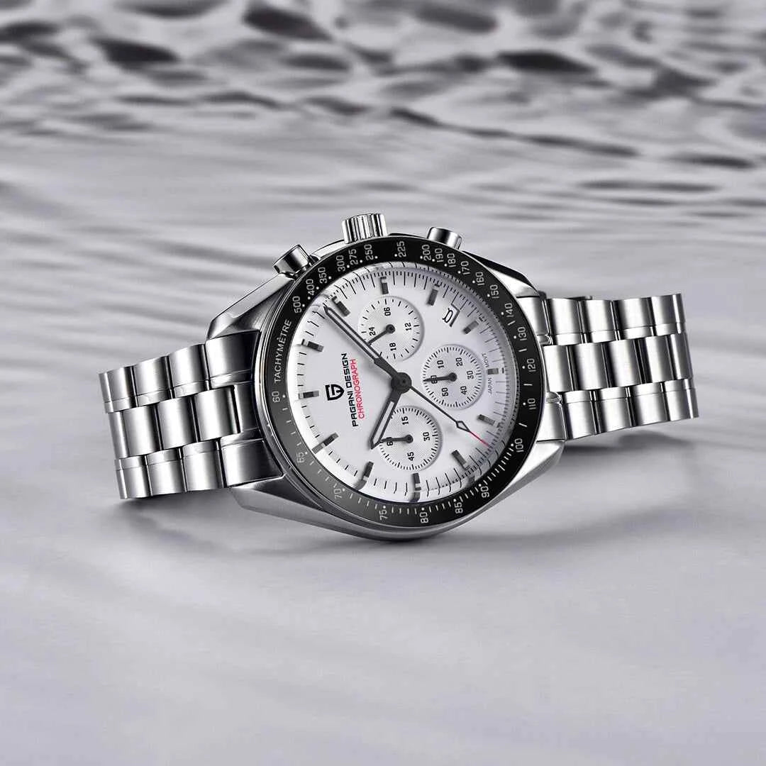 Men's Chronograph Quartz Watch With Sapphire Crystal