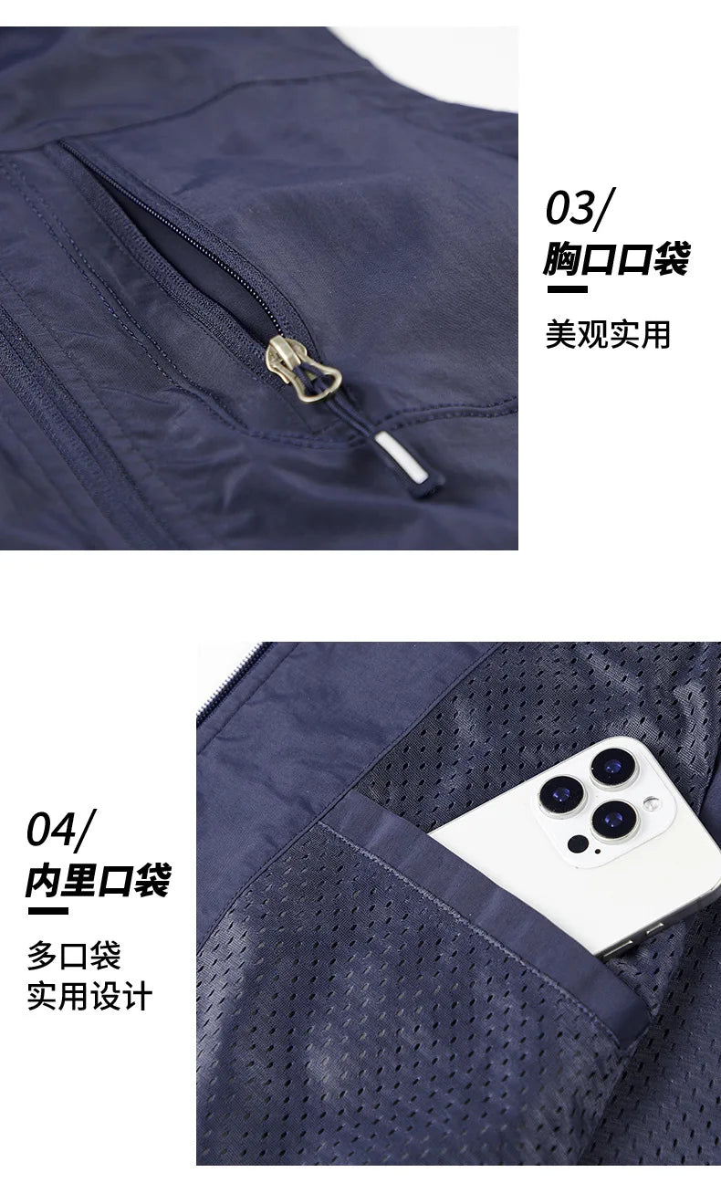 2026 New Waistcoat Men Middle-Aged Outdoor Fishing Summer Vest Casual Thin Tooling Waistcoat Large Size 5XL Vest
