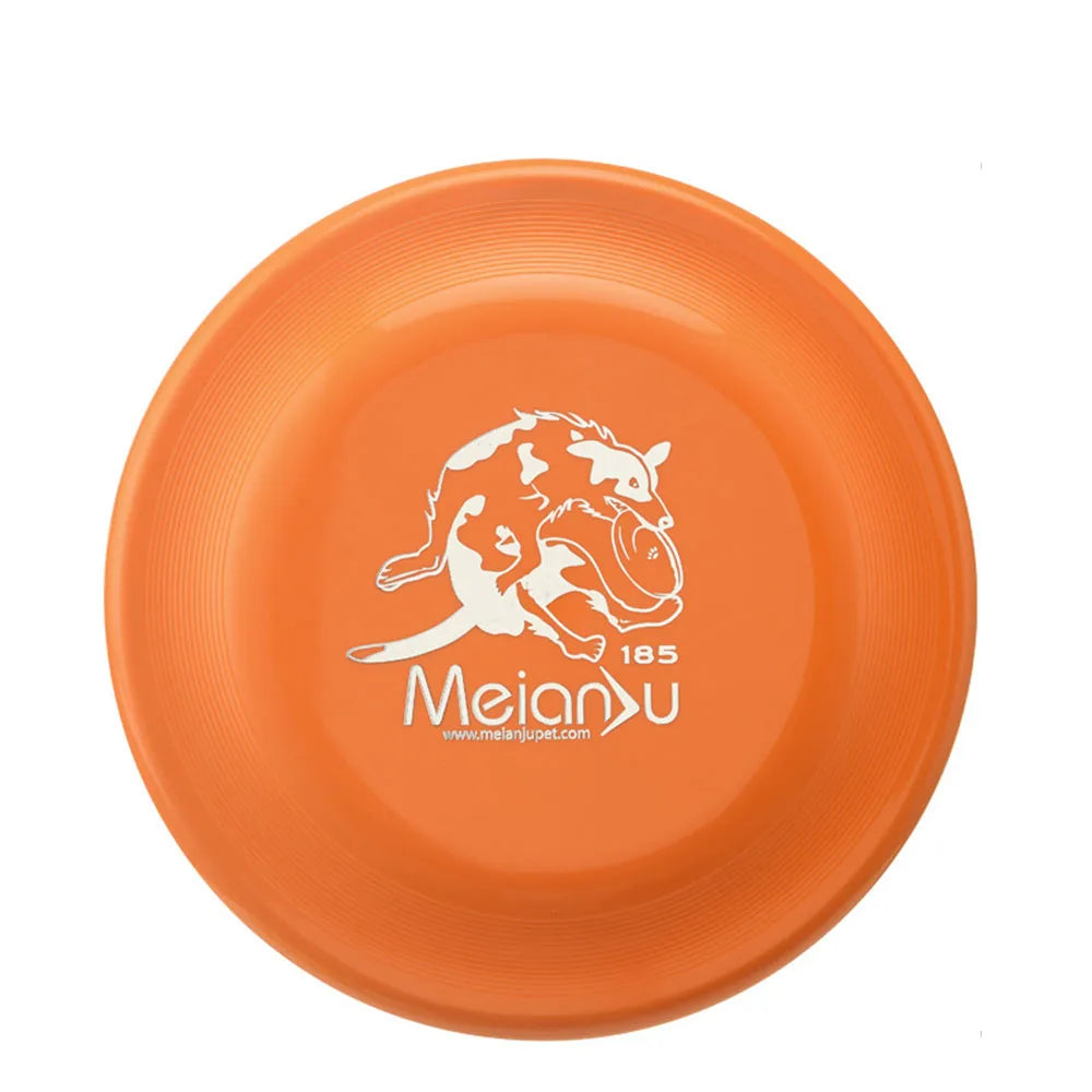 Orange Color Durable Dog Training Disc Toy – Lightweight, Easy to Catch