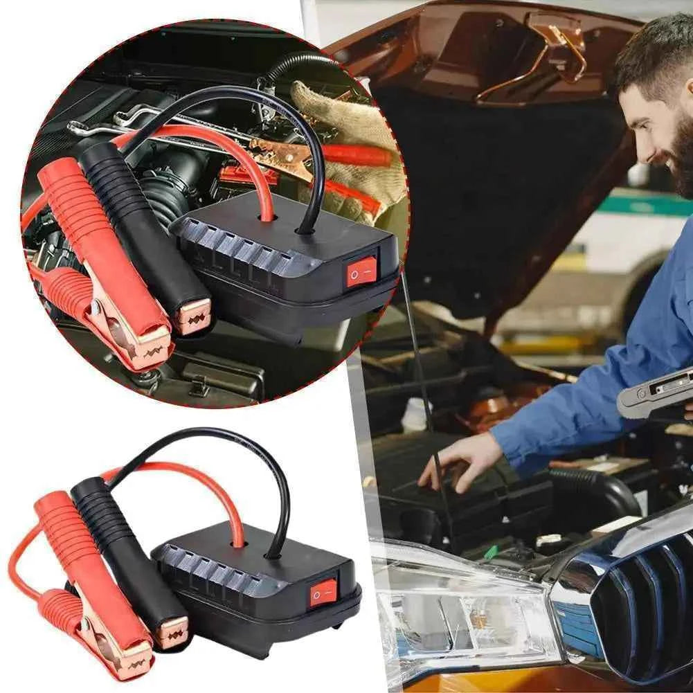 Car Lithium Battery Converter Charger Clip Auto Igniter Jump Starter For Makita Booster Cable Adapter Emergency Power DIY Tools