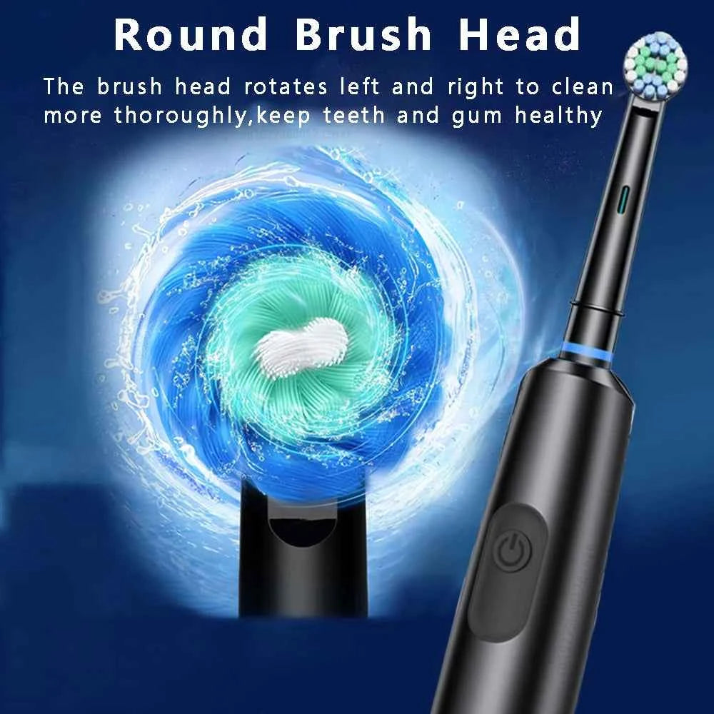 Rechargeable Electric Toothbrush – 5 Modes, Smart Timer