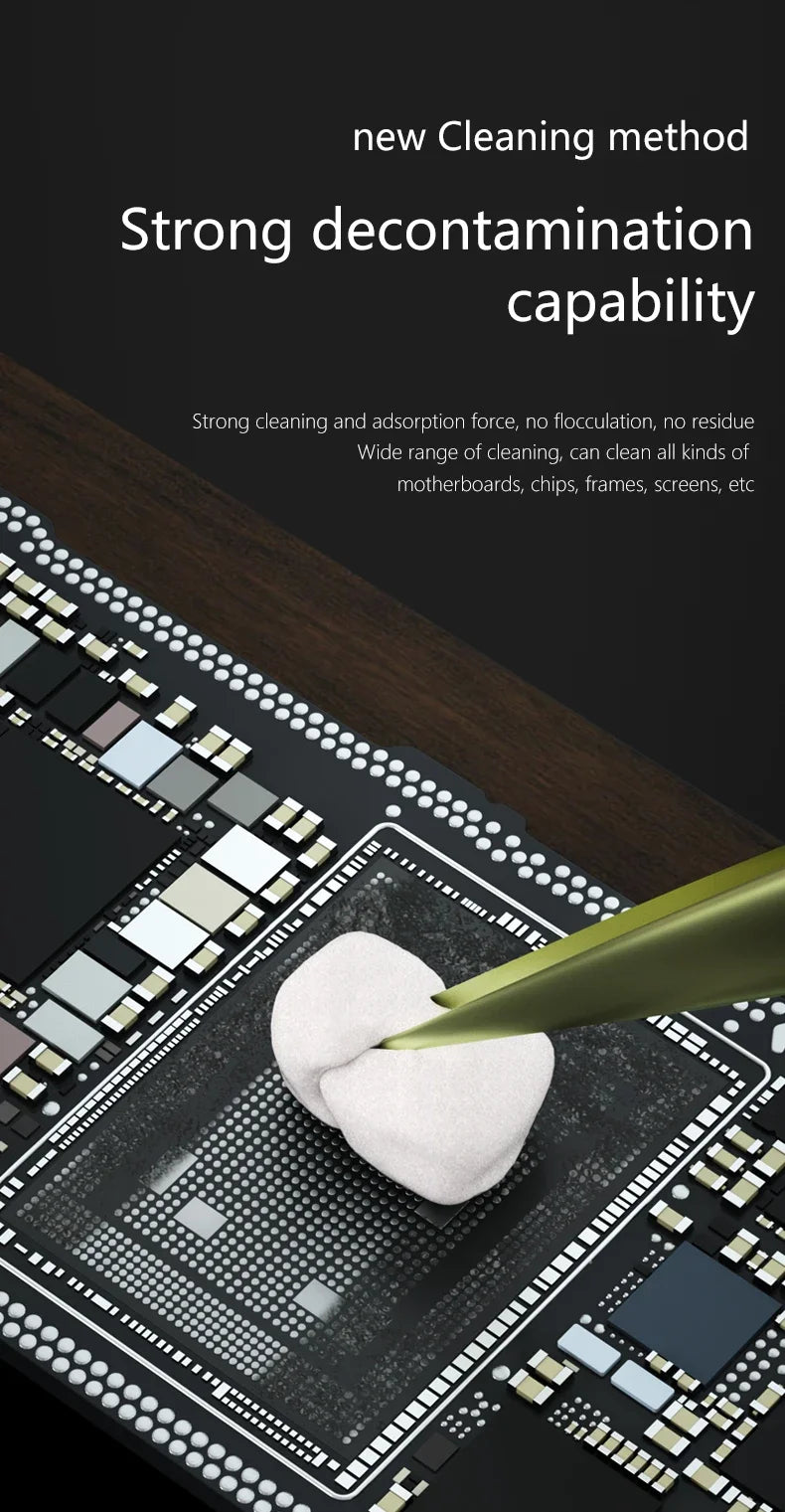 MaAnt MY-065 Nano Cleaning Sponge for Mobile Phone Screen Glue Removal/Camera/PCB Welding Flux Oil Cleaner No Flocculent Residue