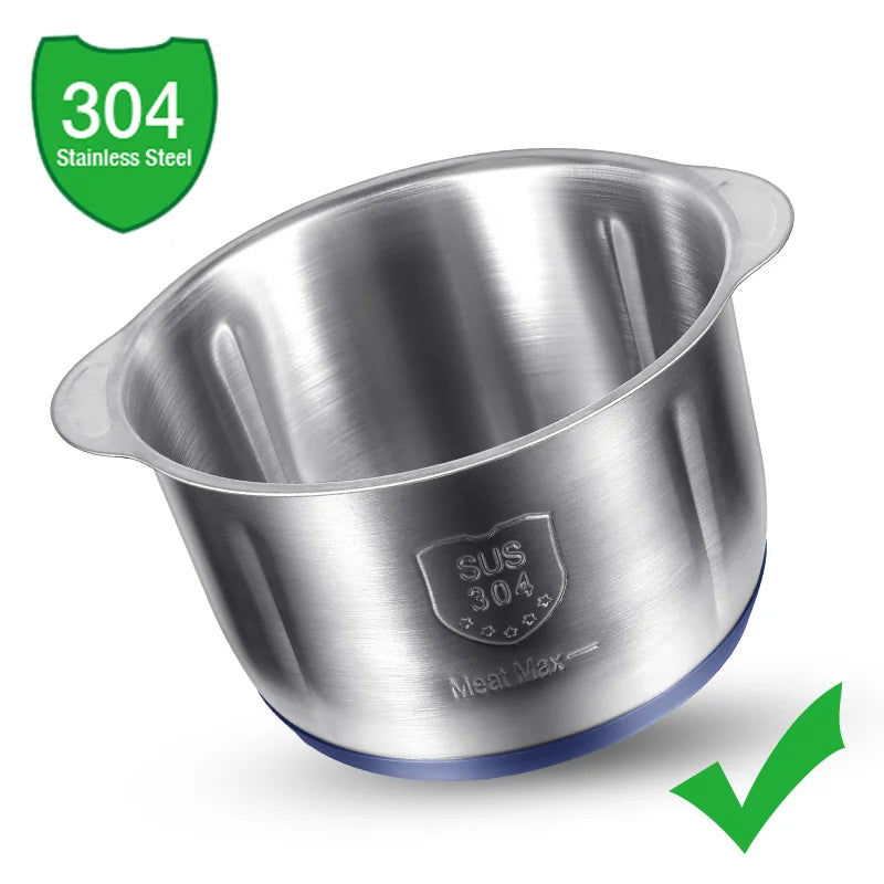Electric Meat Grinders Food Crusher Multifunctional Vegetable Slicer Processor Chopper for Homemade Dog Food Baby Food