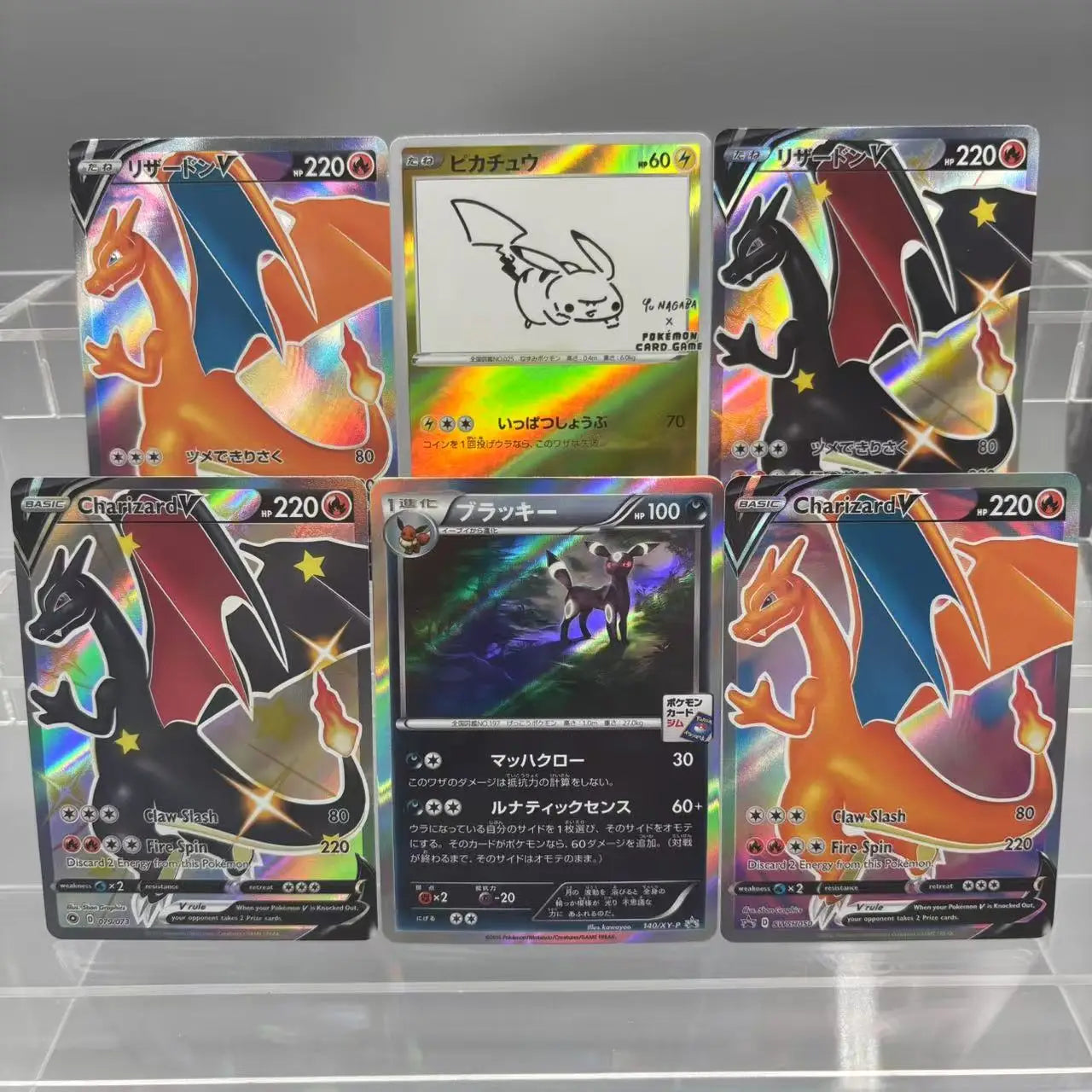 DIY  Collection Cards   Umbreon Self Made Single Card Classic Game Anime Card Gift Toy