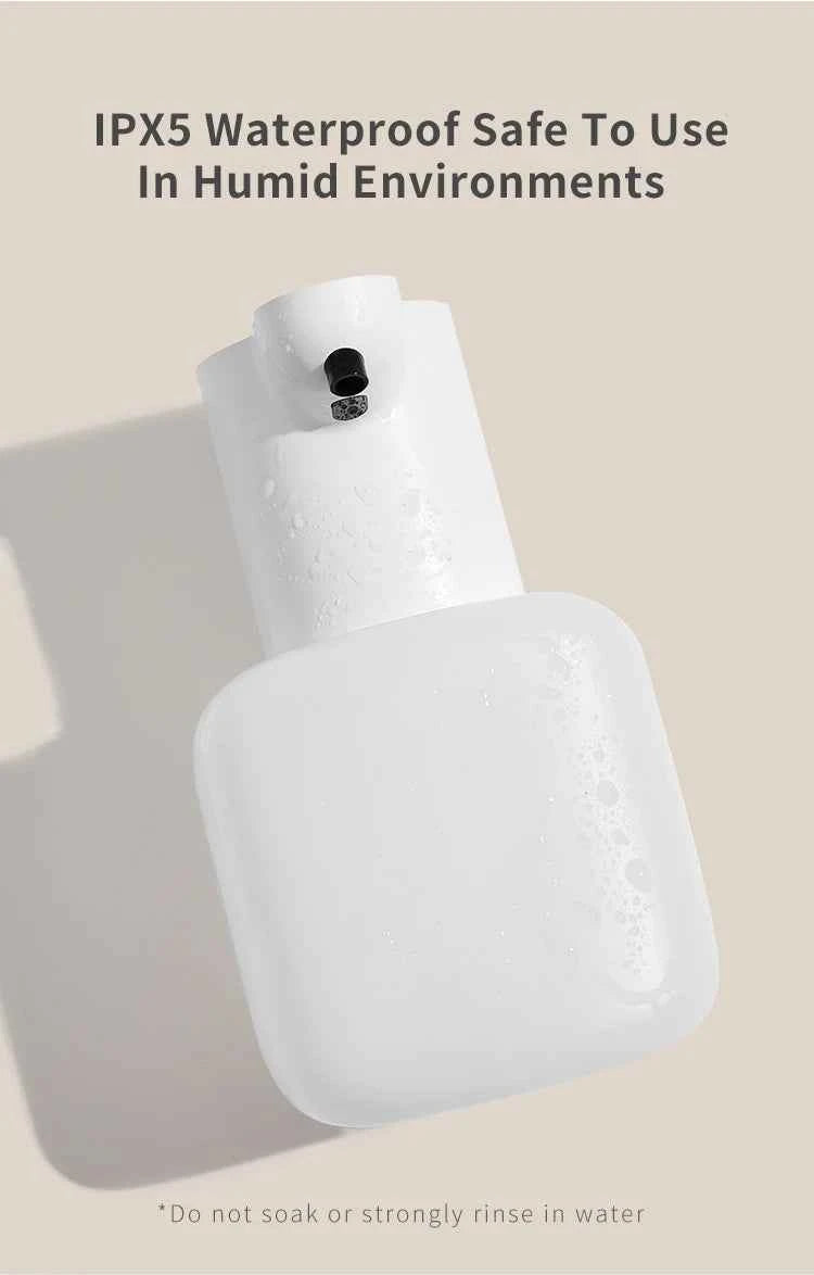 New Wall Mounted Automatic Soap Dispenser Foam Smart Hand Washing Machine 500ml Liquid Rechargeable Bathroom Induction Sensor