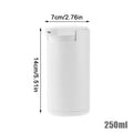 1pc 250/500ML Makeup Remover Detergent Bottle Empty Press Pump Dispenser Plastic Nail Polish Removers Cleaner Portable Care Tool