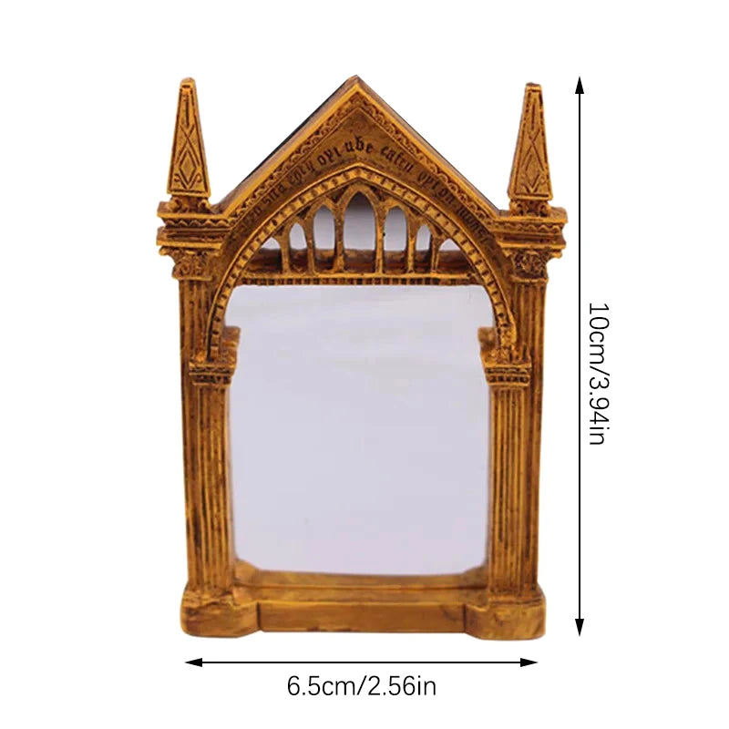 Standing Bookshelf Mirror of Erised Decor Wizarding Witchy Magical Objects Home Decor Fantasy Gift Wizard & Witch Themed Rooms