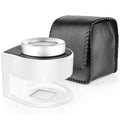 30X Loupe Magnifier With 6 Light Desktop Portable Metal Magnifier Folding Scale Sewing Magnifying Glass For Jewelry Tool