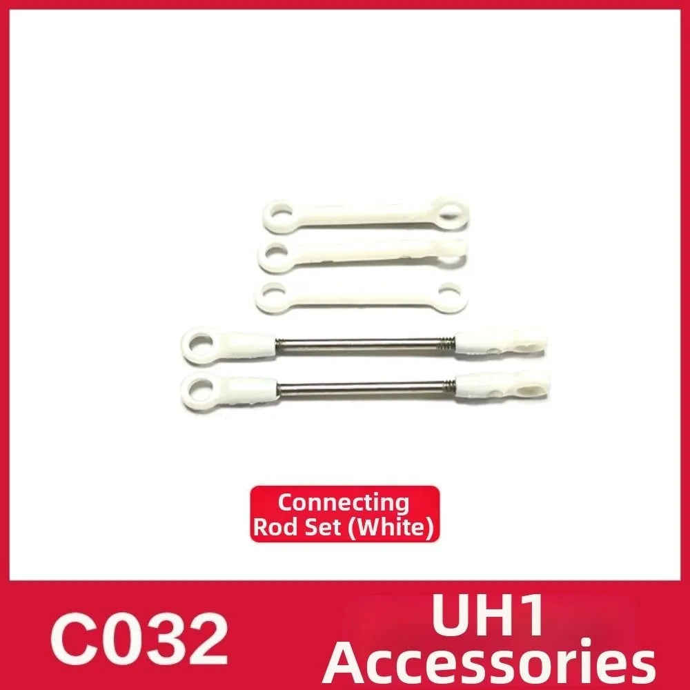 RC ERA RC Helicopter Spare Parts C032 UH1 Simulation Main Blade Landing Gear Motor Battery Horizontal Axis