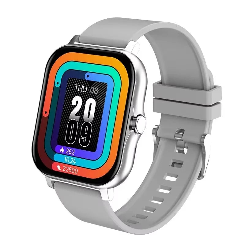 LAXASFIT 2025 New Fashion Smart Watch 1.85-inch HD Screen Bluetooth Calling Smartwatch for Men and Women Holiday Gift