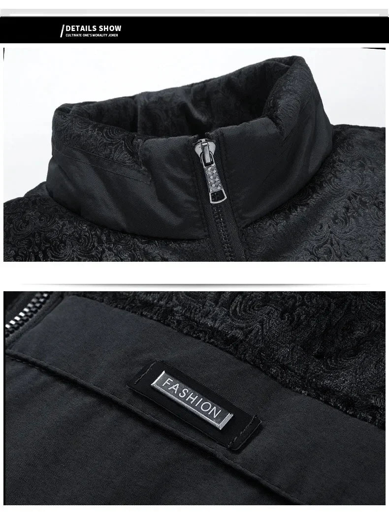 Warm Windproof Jacket Men 2025 Winter New Fashion Comfortable Thickened Outdoor Hooded Overcoat Male Casual Clothes