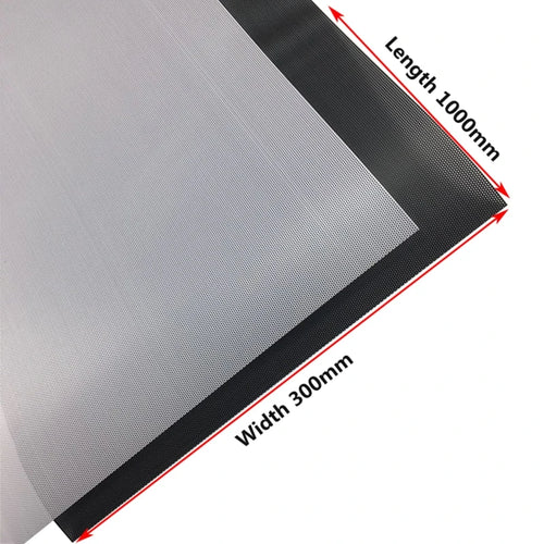 100*30cm Plastic PVC Computer Case Cooling Fan Dustproof Dust Filters Mesh for DIY Case Fan Accessories